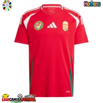 Camisa de Futebol Hungria Equipamento Principal Europeu 2024 Manga Curta